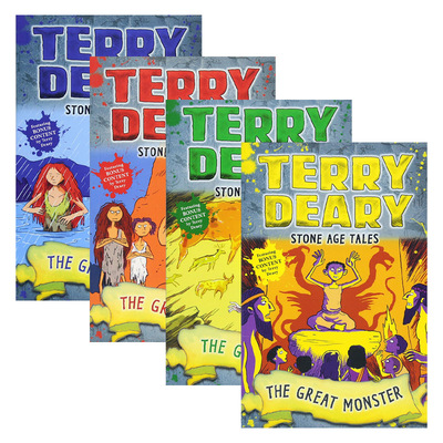 进口石器时代的故事4册