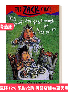 英文原版 The Zack Files 22 This Body's Not Big Enough for Both of U 札克档案系列22 儿童冒险章节桥梁书 英文版 进口书籍