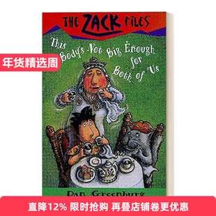 英文原版 The Zack Files 22 This Body's Not Big Enough for Both of U 札克档案系列22 儿童冒险章节桥梁书 英文版 进口书籍