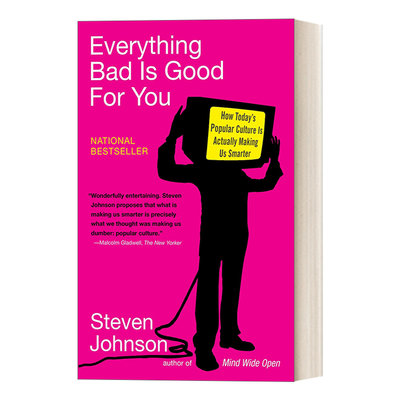 英文原版 Everything Bad Is Good For You 每一件坏事对你都有好处 如今流行文化事实上如何让我们变得更聪明 英文版 进口英语书