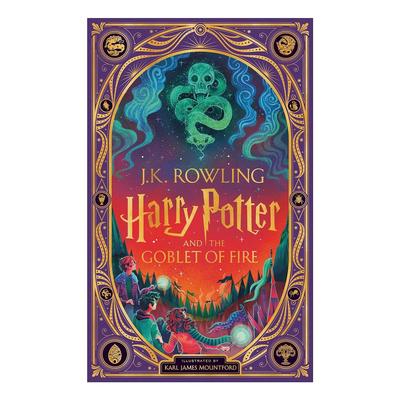 英文原版 Harry Potter and the Goblet of Fire Interactive Illustrated Edition 哈利波特与火焰杯 MinaLima精装插画互动立体书