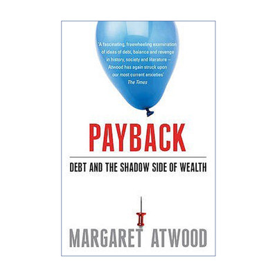 Payback 债与偿 玛格丽特·阿特伍德进口原版英文书籍