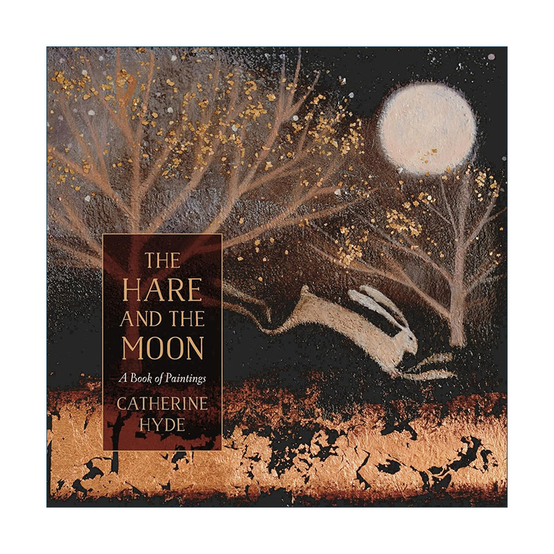英文原版 The Hare and the Moon 野兔与月亮的一年 精装彩色绘画集 精美自然画册 英文版 进口英语原版书籍