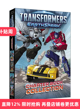 英文原版 Transformers EarthSpark Chapter Book Collection 变形金刚 地球火种 4册章节书盒装 英文版 进口英语原版书籍