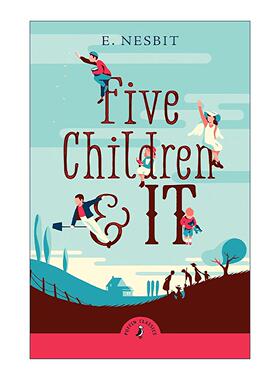 英文原版 Five Children and It 五个孩子和沙精 Puffin海雀儿童经典系列 英文版 进口英语原版书籍