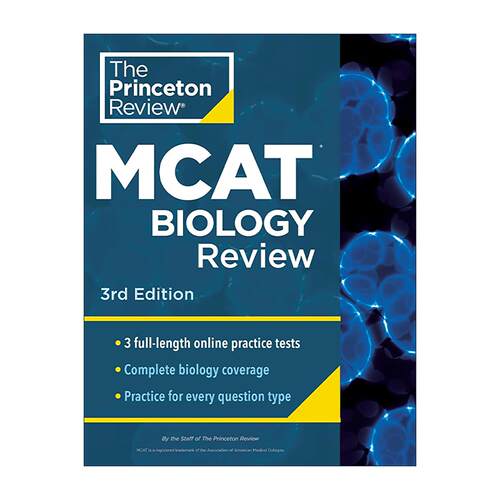 英文原版 Princeton Review MCAT Biology Review 3rd Edition 普林斯顿美国医学研究生院入学考试生物学备考指南 第三版 英文版
