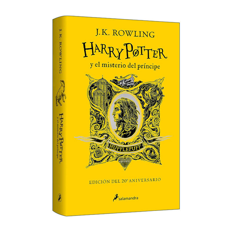 西班牙语原版 Harry Potter y el misterio del Principe 20 Aniv. Hufflepuff 哈利波特与混血王子 赫奇帕奇版 进口原版书籍 - 实物图