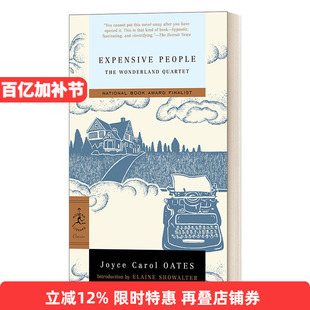 英文原版 Expensive People 奢侈的人们 兰登书屋现代图书馆 Joyce Carol Oates乔伊斯·卡罗尔·奥茨 英文版 进口英语原版书籍