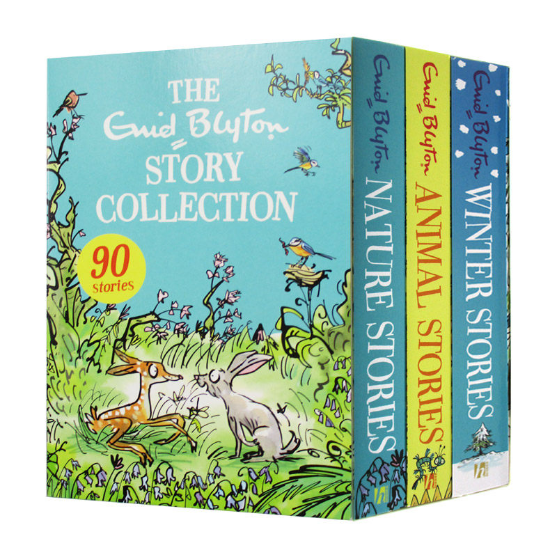 英文原版Enid Blyton Short Story Collections 3 Copy Slipcase伊妮德 布莱顿 90个短篇故事集 3册合集 英文版 进口英语原版书