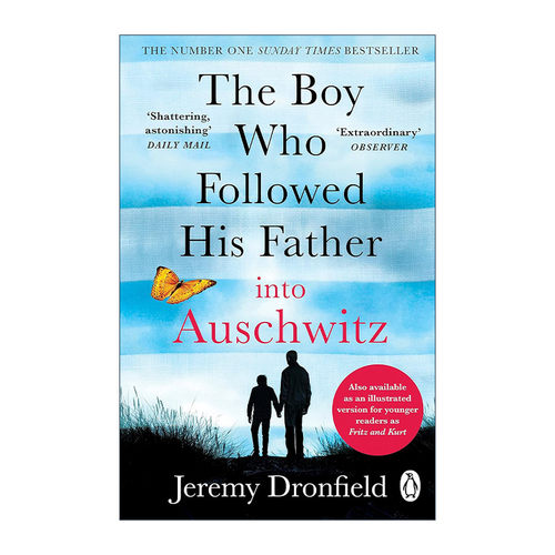 英文原版 The Boy Who Followed His Father into Auschwitz 跟随父亲去奥斯维辛的男孩 Jeremy Dronfield国际畅销小说 二战历史