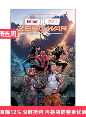 英文原版 Fortnite X Marvel Zero War 堡垒之夜X漫威 零点战争 漫画 精装收藏版 Christos Gage 英文版 进口英语原版书籍