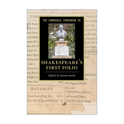 英文原版 The Cambridge Companion to Shakespeare's First Folio 剑桥文学指南 莎士比亚第一对开本 英文版 进口英语原版书籍