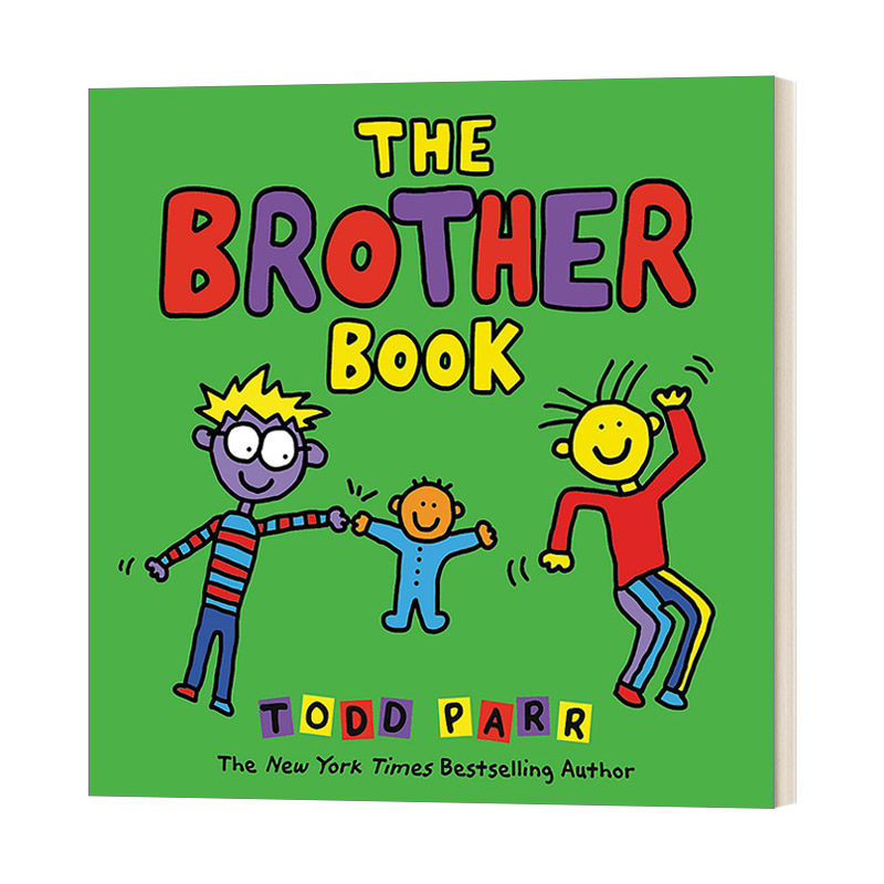 英文原版 The Brother Book 兄弟之书 精装绘本 儿童情商教育启蒙 纽约时报畅销书作家Todd Parr 英文版 进口英语原版书籍