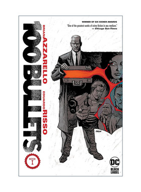 英文原版 100 Bullets Book One 100颗子弹 卷一 2024新版 DC漫画 布莱恩·阿扎瑞罗 英文版 进口英语原版书籍