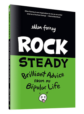 英文原版 Rock Steady Brilliant Advice From My Bipolar Life 摇滚稳定来自我躁郁症生活的绝妙建议 英文版 进口英语原版书籍