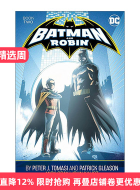 英文原版 Batman and Robin by Peter J. Tomasi and Patrick Gleason Book Two 蝙蝠侠与罗宾 卷二 DC漫画 进口英语原版书籍