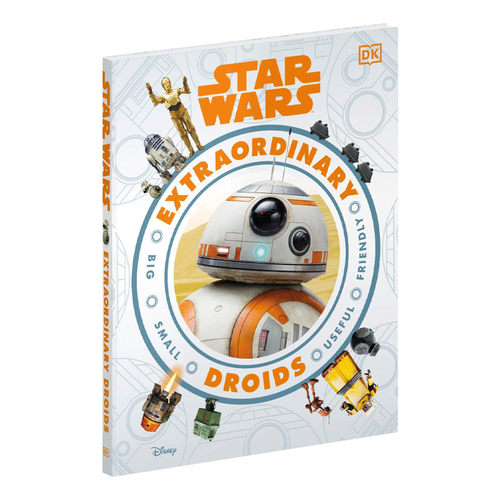 星球大战 非凡机器人 Star Wars Extraordinary Droids 英文原版 DK儿童英语科普百科读物 英文版进口原版书籍