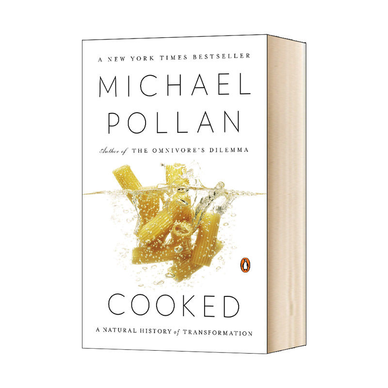 烹饪 转变的自然历史 Cooked A Natural History of Transformation 生活科普类读物 进口英语书籍 Michael Pollan