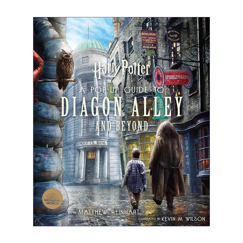 英文原版 Harry Potter A Pop-Up Guide to Diagon Alley and Beyond 哈利波特 对角巷立体书 英文版 进口英语原版书籍