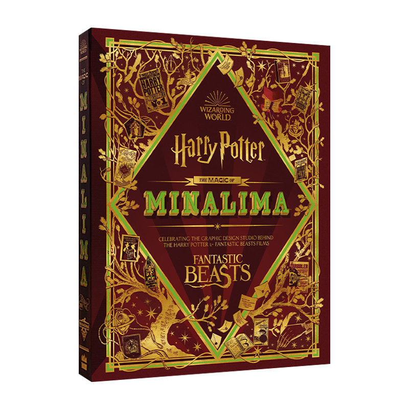 英文原版 The Magic Of MinaLima 哈利波特 神奇动物在哪里 电影系列精装视觉历史 MinaLima工作室 英文版 进口英语原版书籍