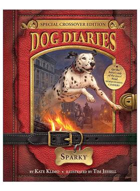 英文原版 Dog Diaries #9 Sparky 小狗日记系列09 特别版 儿童章节桥梁故事书 Kate Klimo 英文版 进口英语原版书籍