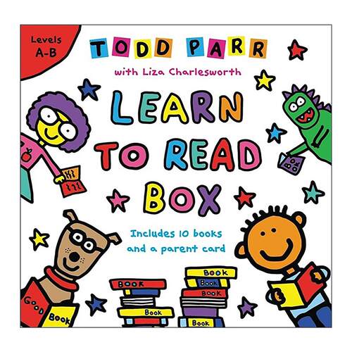英文原版 Learn to Read Box 学会阅读 绘本10册盒装 Todd Parr 英文版 进口英语原版书籍