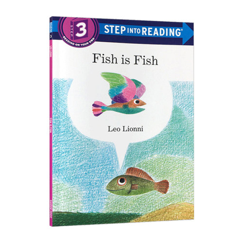 鱼就是鱼 Fish is Fish Leo Lionni 英文原版绘本 凯迪克奖 吴敏兰推荐书单 英文版进口原版儿童英语分级读物书籍