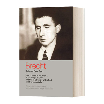 英文原版 Brecht Collected Plays 1 布莱希特戏剧选集1 巴尔 夜半鼓声 城市丛林等 英文版 进口英语原版书籍