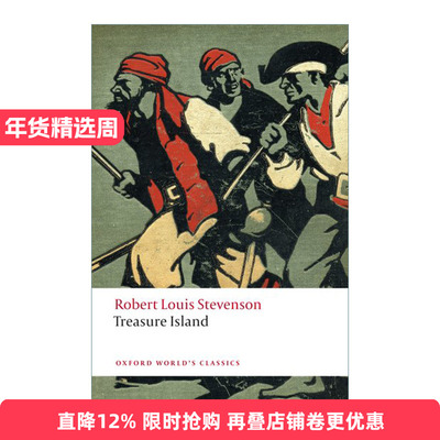Treasure Island 金银岛 史蒂文森 牛津世界经典系列进口原版英文书籍