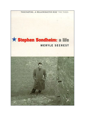 英文原版 Stephen Sondheim 史蒂芬·桑德海姆传记 美国知名音乐剧词曲作家 英文版 进口英语原版书籍