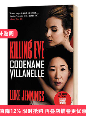 杀死伊芙1 Killing Eve Codename Villanelle 英文版 英文原版小说 进口原版英语书籍 Luke Jennings