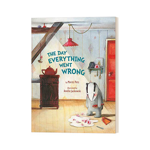 The 总出错 绘本进口原版 英文书籍 Wrong 精装 Went Everything Day 日子