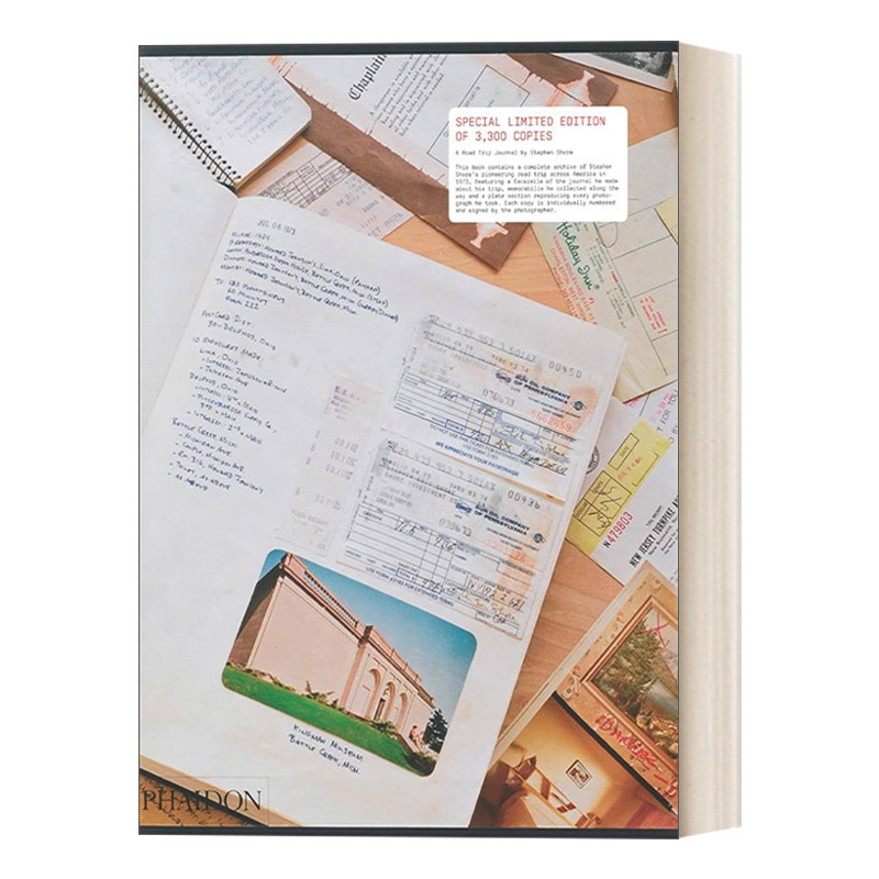 英文原版 A Road Trip Journal 史蒂芬?肖尔 公路旅行完整记录 当代摄影 精装 特别版 英文版 进口英语原版书籍
