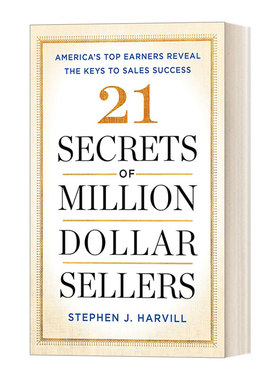 英文原版 21 Secrets of Million-Dollar Sellers 给成交21个理由 你与销售精英之间只差21个方法 销售技巧 自我提升 英文版进口书