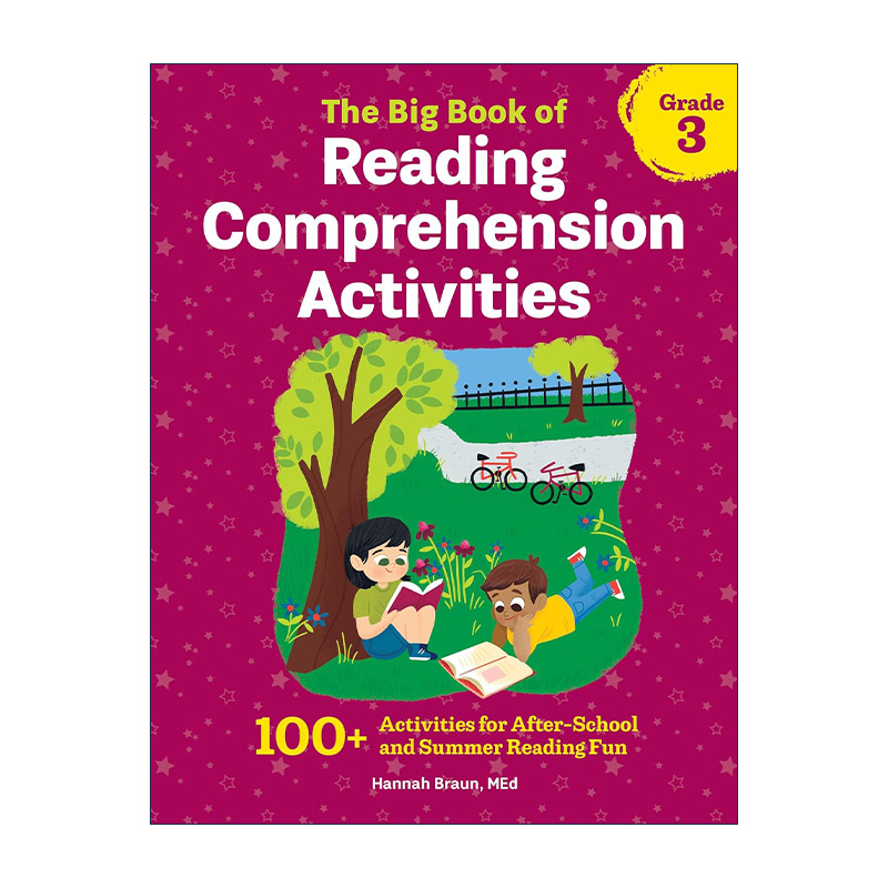 The Big Book of Reading Comprehension Activities, Grade3美国小学英语阅读理解活动大书三年级 100 个课后与暑期趣味练习 CCSS