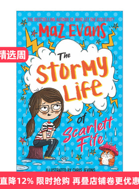 英文原版 The Stormy Life of Scarlett Fife 斯嘉丽法夫的风雨飘摇生活 章节桥梁书 The Exploding Life of Scarlett Fife 3