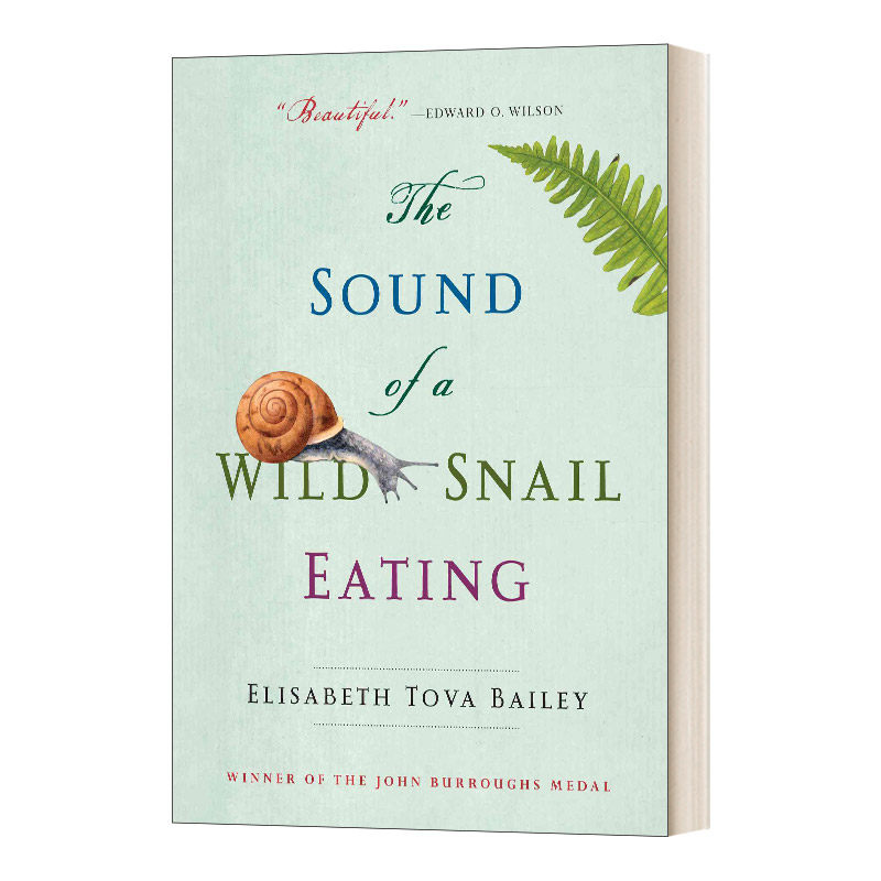 The Sound of a Wild Snail Eating 蜗牛教我慢慢活进口原版英文书籍