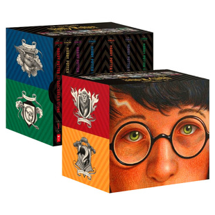 哈利波特20周年纪念版套装 美版 英文原版 Harry Potter Books 1-7 Special Edition Boxed Set 英文原版 进口英语书籍