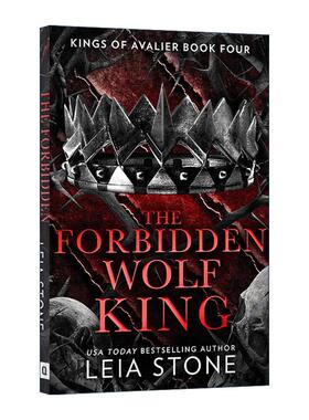 英文原版 The Forbidden Wolf King 禁忌的狼王 阿瓦利亚君主系列4 Leia Stone奇幻浪漫小说 英文版 进口英语原版书籍