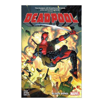英文原版 Deadpool by Cody Ziglar Vol.1 Blood Bond 死侍 卷一 血缚 漫威漫画 英文版 进口英语原版书籍