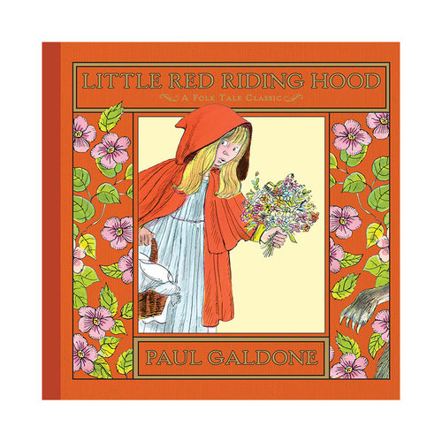 英文原版 Little Red Riding Hood 小红帽 Folk Tale Classics经典民间故事精装绘本Paul Galdone 英文版 进口英语原版书籍