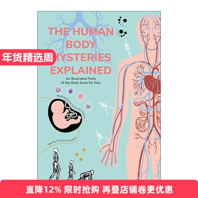 英文原版 Human Body 解读人体奥秘 儿童人体解剖图解科普百科 精装 Giulia De Amicis 英文版 进口英语原版书籍