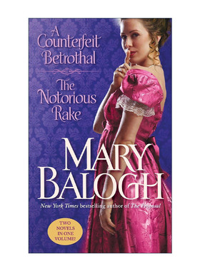 英文原版 A Counterfeit Betrothal/The Notorious Rake 假订婚真想爱 臭名昭著的浪子 二合一 历史浪漫小说 进口英语原版书籍