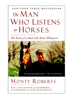 英文原版 The Man Who Listens to Horses 听马说话的人 赛马运动 骑马者传记 Monty Roberts 英文版 进口英语原版书籍