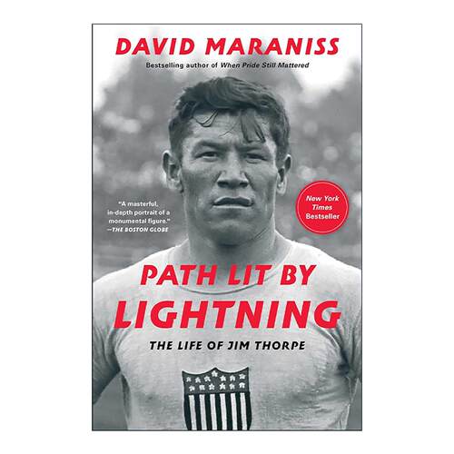 英文原版 Path Lit by Lightning 闪电之路 吉姆索普的一生 普利策奖得主David Maraniss 英文版 进口英语原版书籍