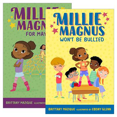 英文原版 Millie Magnus Chapter Books 米莉马格努斯故事绘本2册 儿童章节桥梁故事绘本 英文版 进口英语原版书籍