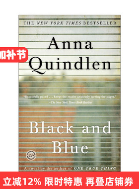 Black and Blue 黑与蓝 女性小说 Anna Quindlen进口原版英文书籍