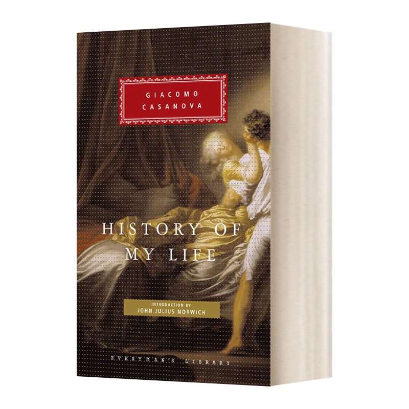 英文原版 History of My Life 我的一生 卡萨诺瓦自传 Everyman精装版 英文版 进口英语原版书籍