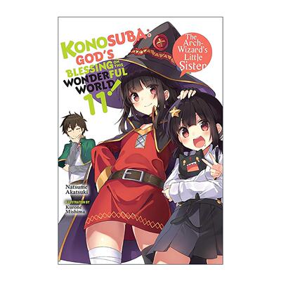 英文原版 Konosuba God's Blessing on This Wonderful World Vol.11 为美好的世界献上祝福11 日本奇幻冒险幽默轻小说 进口