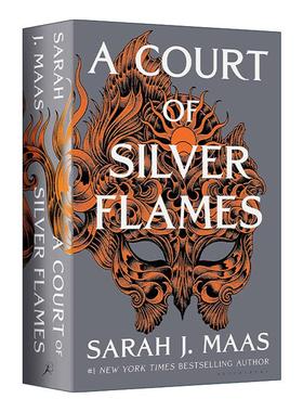 英文原版 A Court of Silver Flames  仙灵王庭纪5 银色火焰的法庭 精装版 萨拉J马拉斯奇幻小说 英文版 进口英语原版书籍